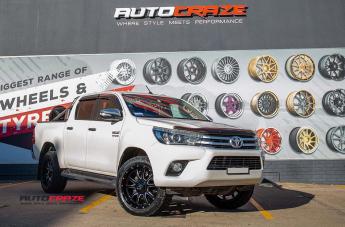 TOYOTA HILUX N80 4WD VANDAL GLOSS BLACK MILLED ACCENTS